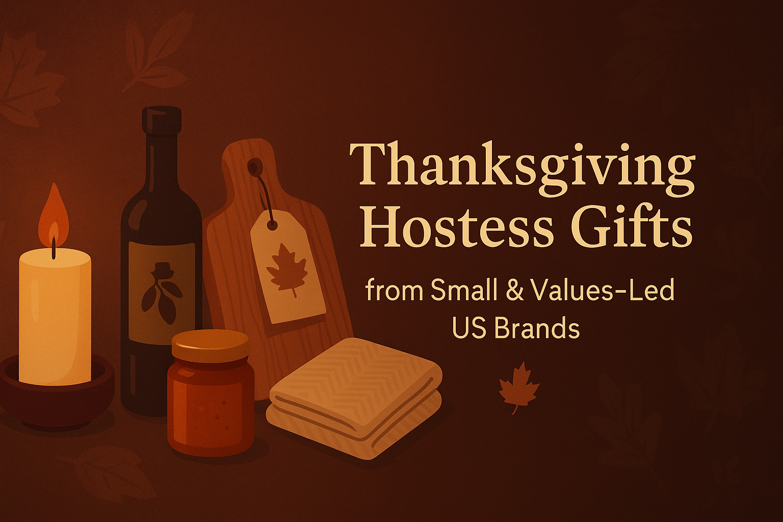 Thanksgiving Hostess Gifts from Small & Values-Led US Brands