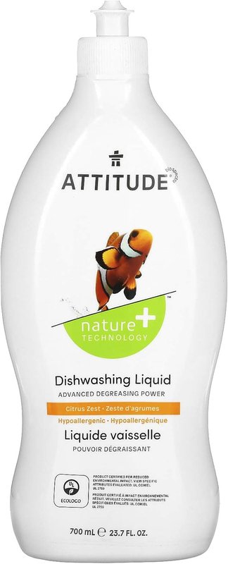 ATTITUDE Dishwashing Liquid Grapefruit & Bergamot