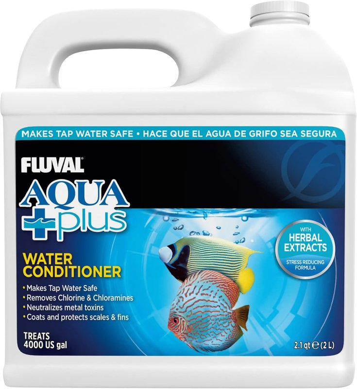 Fluval Water Conditioner for Aquariums, 2.1-Quart