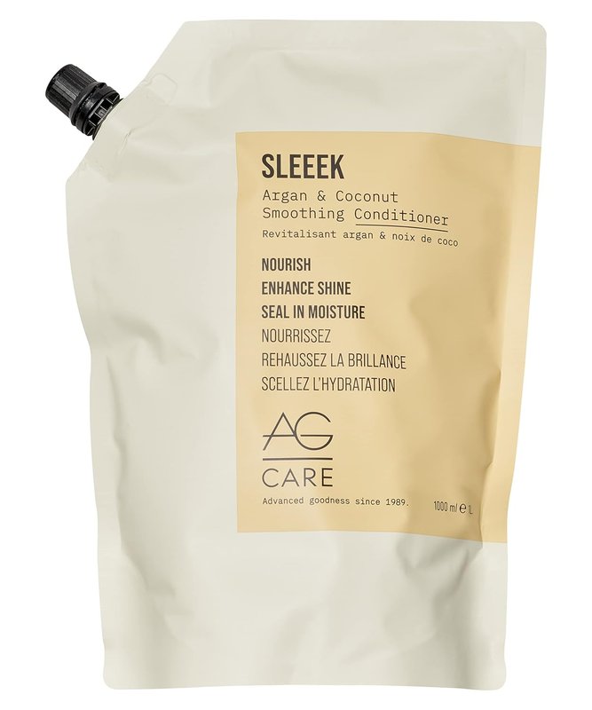 AG Care Sleeek Argan & Coconut Conditioner, 33.8 Fl Oz New collection
