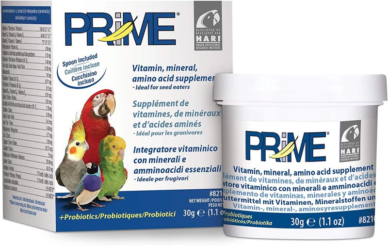 Hari Prime Vitamin Supplement for Birds - 30 g (1.1 oz)