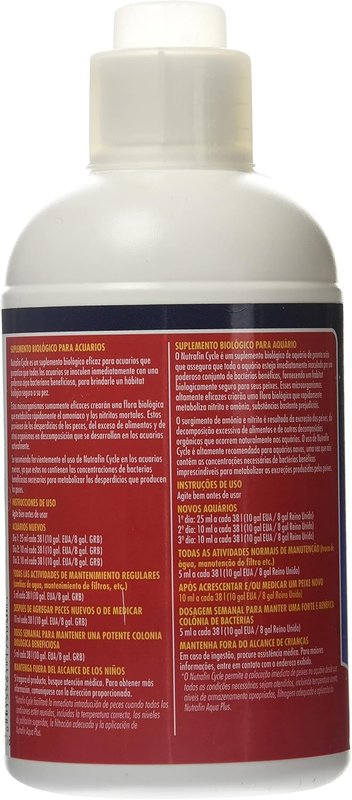 Nutrafin A7904 Cycle Biological Filter Supplement, 17-Ounce