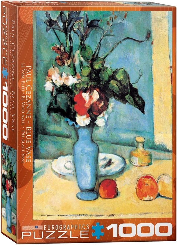 Eurographics Blue Vase by Cezanne 1000-Piece Puzzle