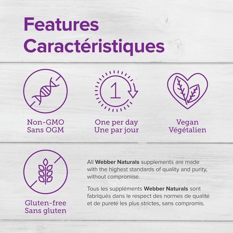 Webber Naturals Vitamin B6 Pyridoxine 100 mg, 120 Tablets, Supports Energy Metabolism, Vegan