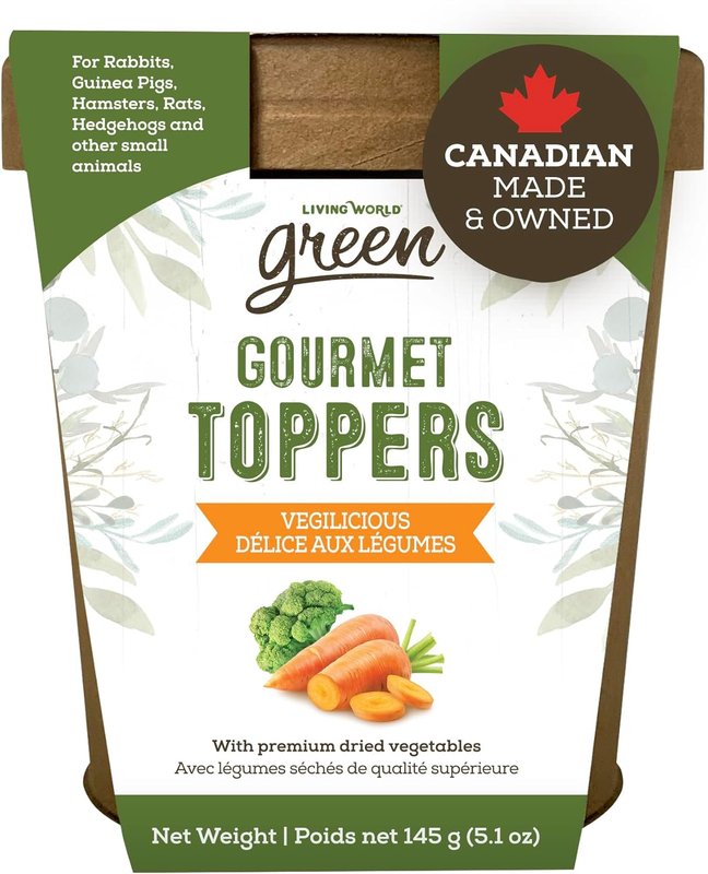 Living World Green Gourmet Toppers - Vegilicious - 145 g (5.1 oz)