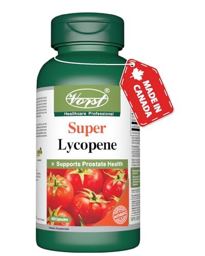 VORST Premium Lycopene 30mg with Zinc and Selenium 60 Capsules | Antioxidant Supplement for Prostate, Heart, and Eye Health | Includes Zinc & Selenium | Powder Pills | 1 Bottle