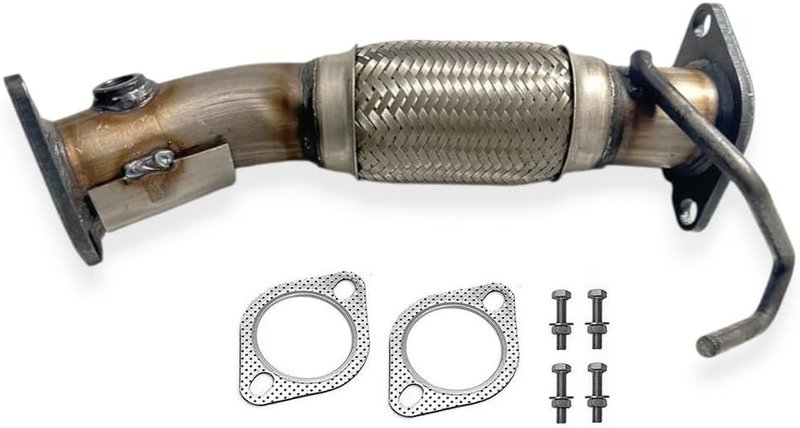 ONExhaust Replacement/Direct Fit Stainless Flex Pipe Compatible with Kia Forte 2.0L (2014-18) & Hyundai Elantra/Elantra GT 1.8L/2.0L (2011-17, ULEV Federal Emissions)