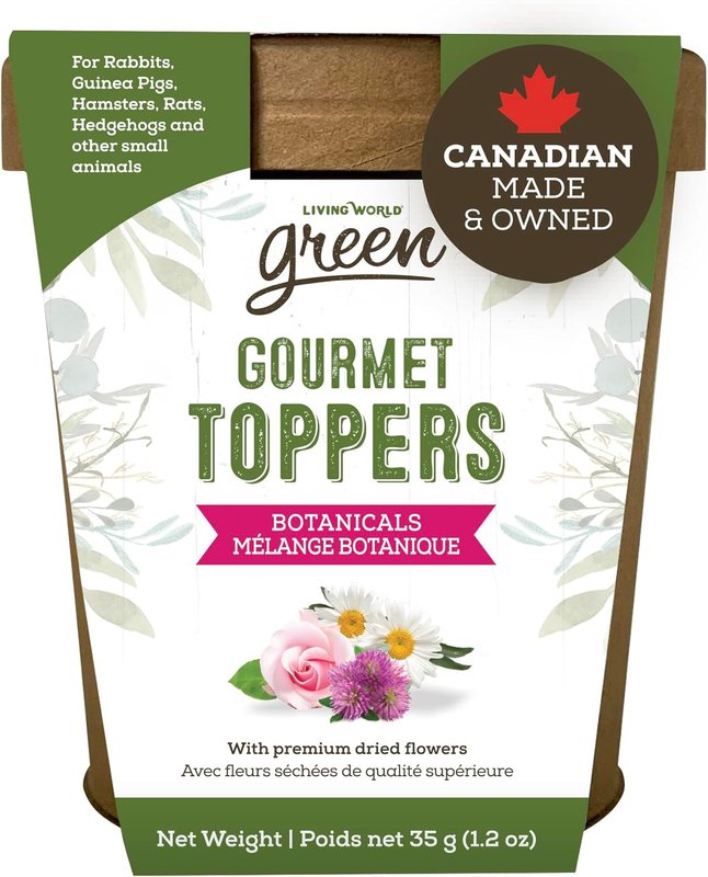 Living World Green Canadian Gourmet Toppers - Botanicals - 35 g
