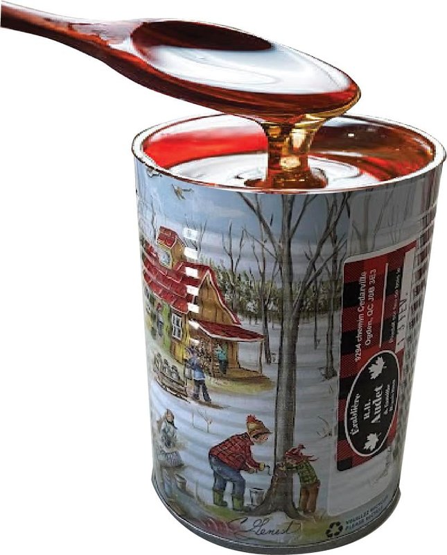 Wood-fired Pur Maple Syrup 540 ml Single Batch...(Not Blended)