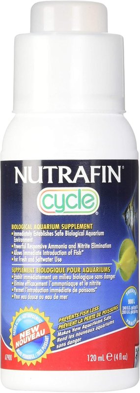 Nutrafin Cycle Biological Filter Supplement, 4-Ounce