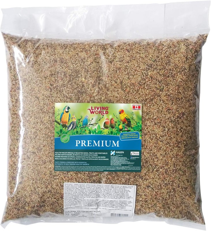 Living World Premium Bird Canary Mix, 20-Pound