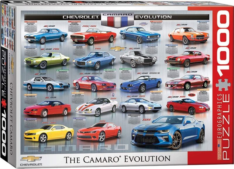 Chevrolet The Camaro Evolution Puzzle (1000 Piece)