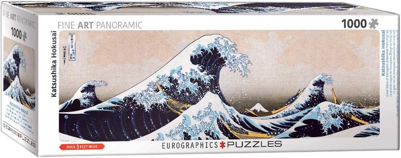 Eurographics 6010-5487 Great Wave of Kanagawa (Expanding Upon The Works by Katsushika Hokusai) 1000Piece Puzzle