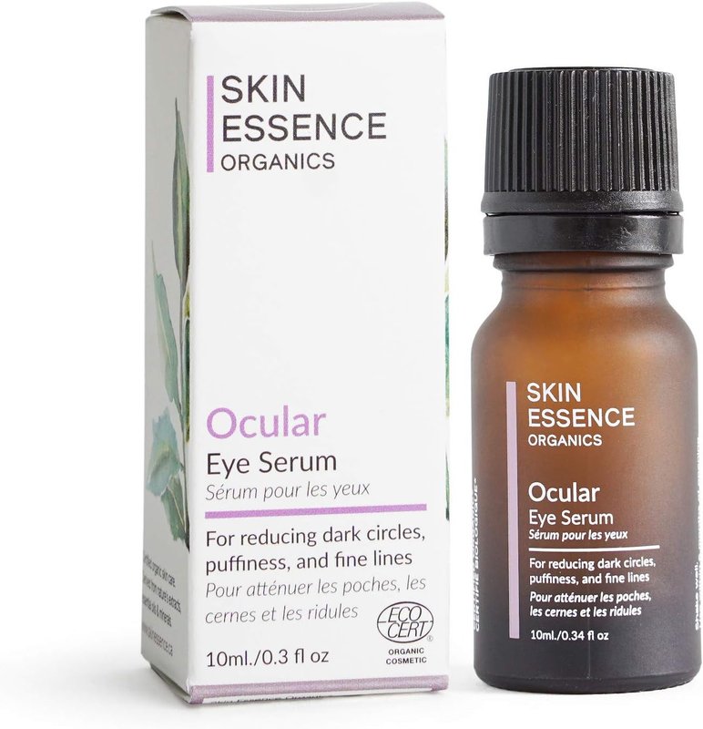 Ocular Eye Serum by Skin Essence Organics - Certified Organic Moisturizing Oil For The Skin Around The Eye - Made in Canada