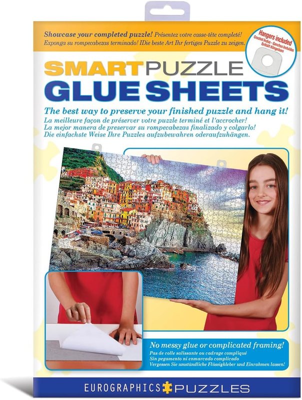 Eurographics 8955-0101 Smart Puzzle Glue Sheets