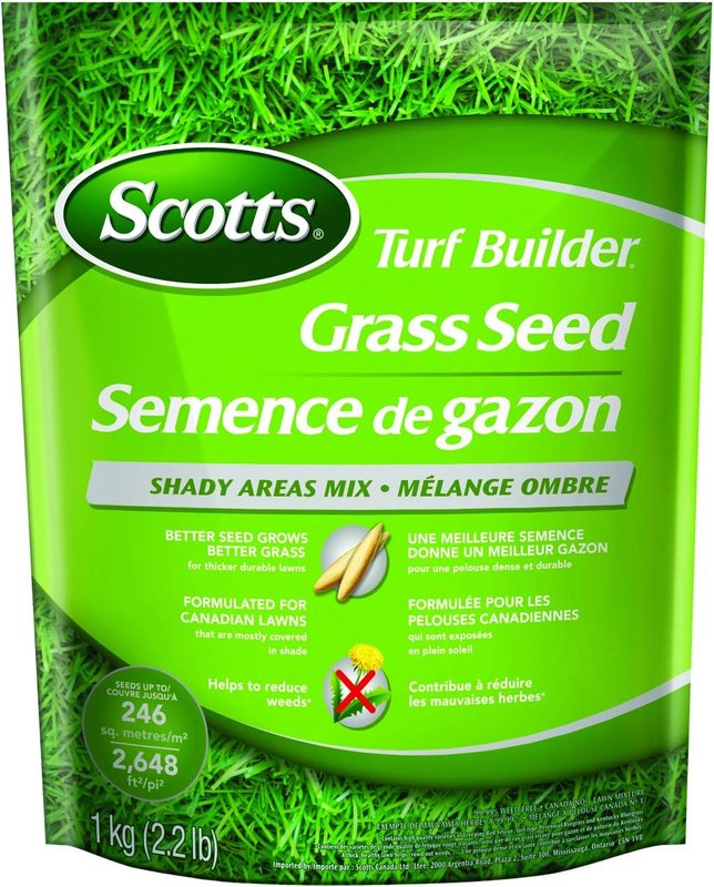Scotts 20240 Turf Builder Grass Seed Shady Areas Mix Red