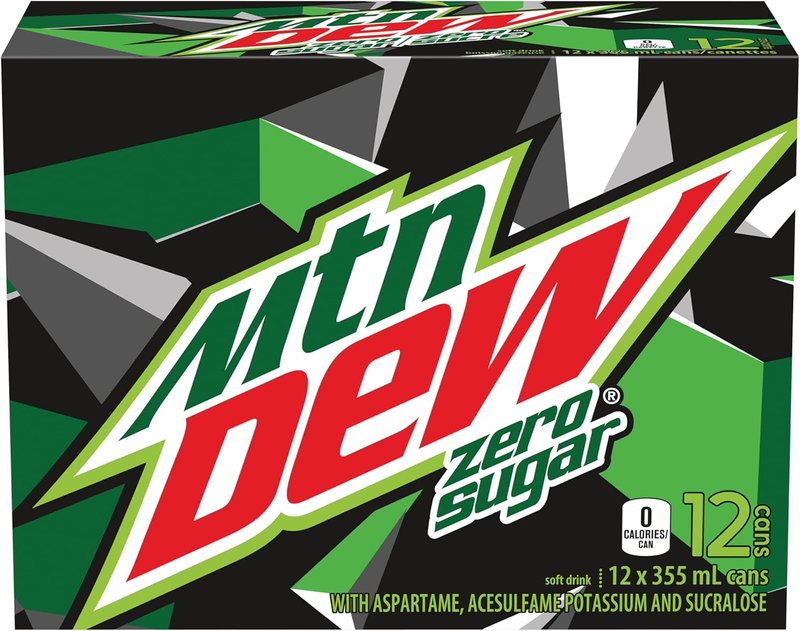 Mtn Dew Zero Sugar 12x355ml