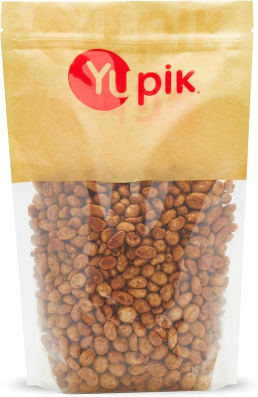 Yupik Honey Peanuts, 1 kg, Kosher, Seasoned Nuts, Blanched Peanuts in Honey Flavored Coating, Crunchy Shell, Candied Nuts, Sweet Snacks, Source of Fiber, Perfect for Parties & Game Nights 1 kg (Pack of 1)