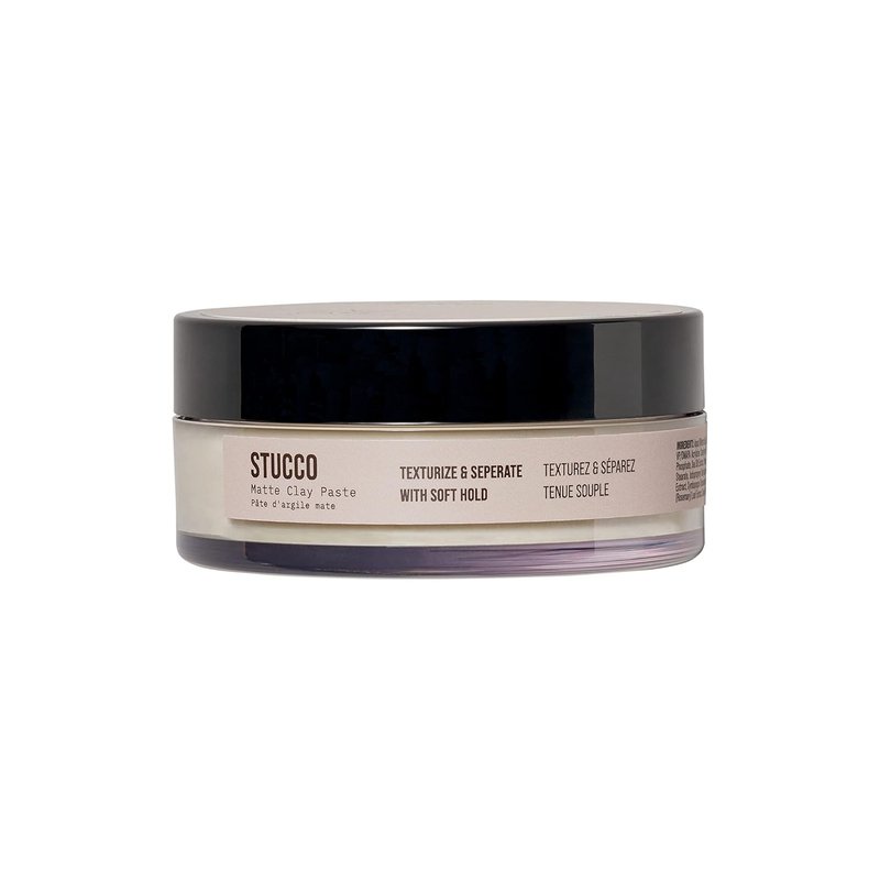 AG Care Stucco Matte Clay Paste with Long-Lasting Hold - Unisex Hair Pomade to Define and Texturise, 2.5 Fl Oz 75 g (Pack of 1)