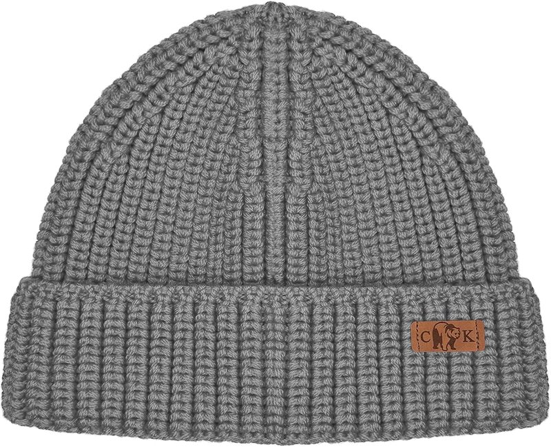 Canada Knitwear Merino Wool Toque Hats for Men Women Fisherman Winter Hat Classic Cuff Skull Cap Women's Canadian Touques