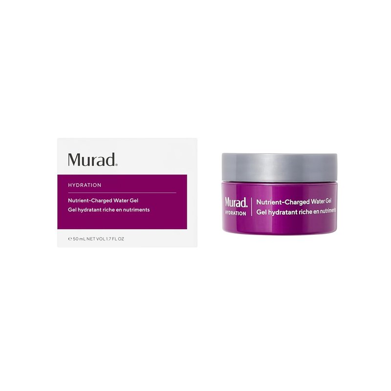 Murad Nutrient-Charged Water Gel - Hydration Face Moisturizer - Lightweight Hydration Gel Moisturizer with Minerals, Vitamins and Peptides Backed by Science, 50ml