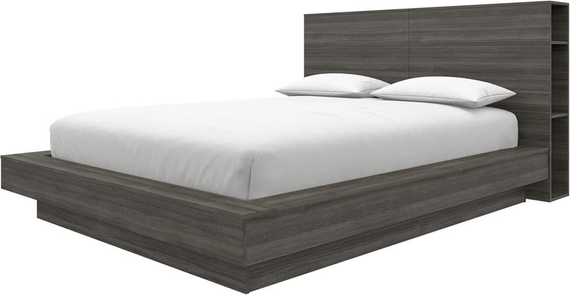 Nexera Marconi Platform Bed Set, Queen