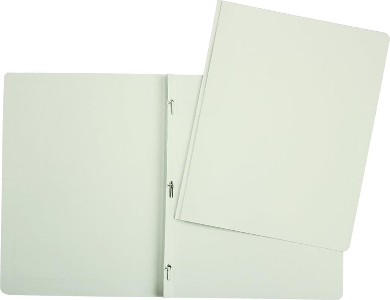 Hilroy 3-Prong Report Covers, 25-Pack, White (06212)