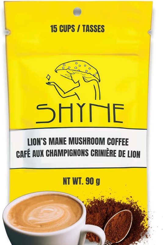 Lion's Mane Organic Nootropic Coffee | 15 Servings Instant for Focus
