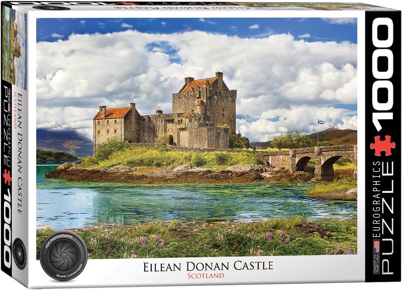 EuroGraphics Eilean Donan Castle-Scotland 1000-Piece Jigsaw Puzzle (1000 Piece)