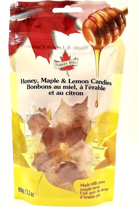 Turkey Hill Sugarbush Premium Maple Candies| Made from 100% Pure Maple Syrup| Pack of 3 |Blueberry, Maple, Honey Maple & Lemon Candies|