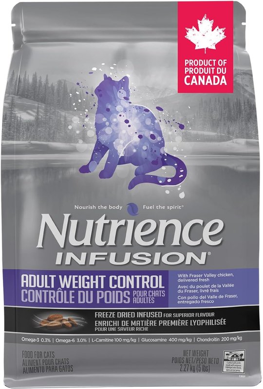 Nutrience Infusion Adult Weight Control - Chicken - 2.27 kg (5 lbs) Bag