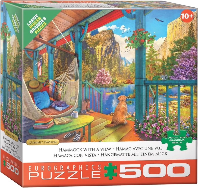 Hommack with a View 500 Piece Puzzle