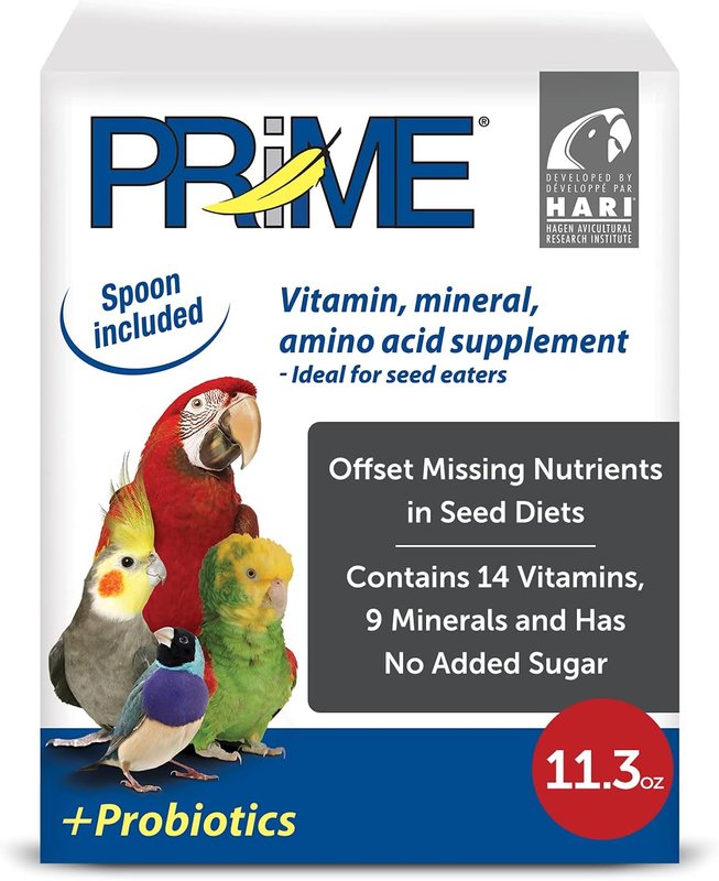 Prime Vitamin Supplement for Birds - 320 g (0.71 lb)