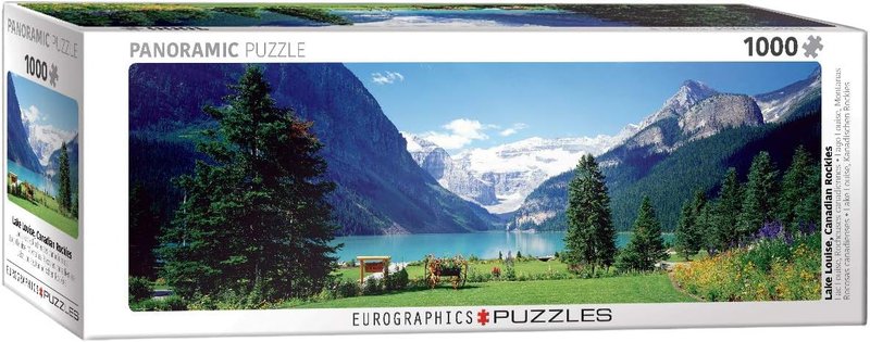 Eurographics 6010-1456 Lake Louise Canadian Rockies Puzzle (1000 Piece)