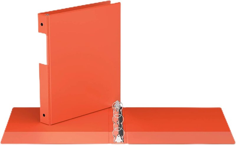 Easyview® Premium, 1" Round Ring, View Binder - Orange