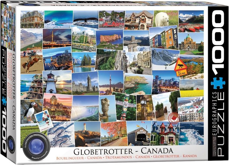 Eurographics 6000-0780 Canada Globetrotter 1000-Piece Puzzle