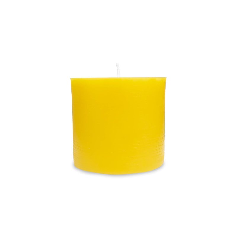 7 cm Beeswax Pillar Candle by Paper Garden