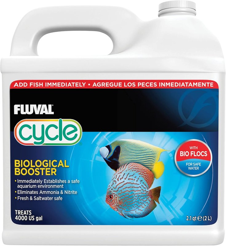 Fluval Cycle Biological Enhancer for Aquariums, 2L (0.5 gal) 2.0 l (Pack of 1)