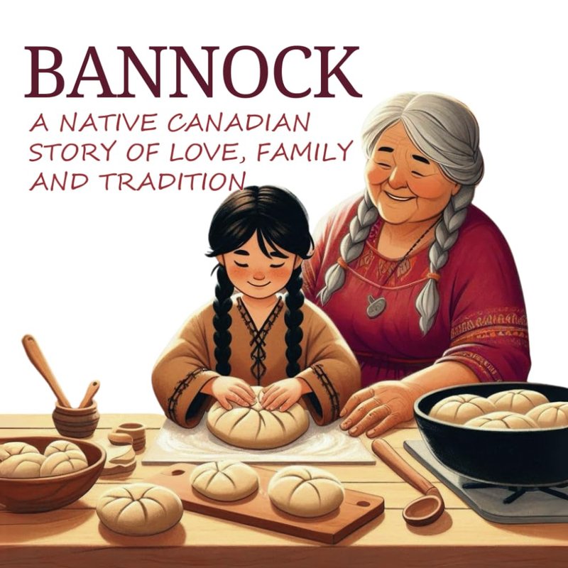 BANNOCK: A Native Canadian Story Of Love, Family And Tradition Paperback - Picture Book, November 25, 2024