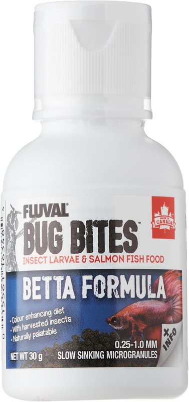 Nutrafin Bug Bites Betta Formula – 30 g (1.0 oz)