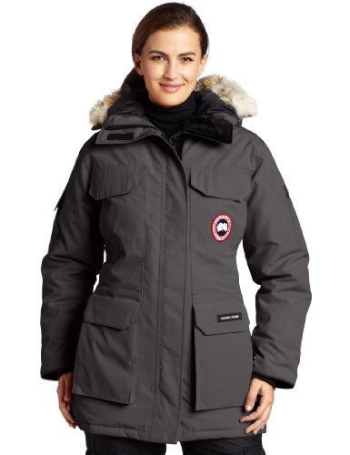 Canada Goose Women's Expedition Parka, Graphite, Medium