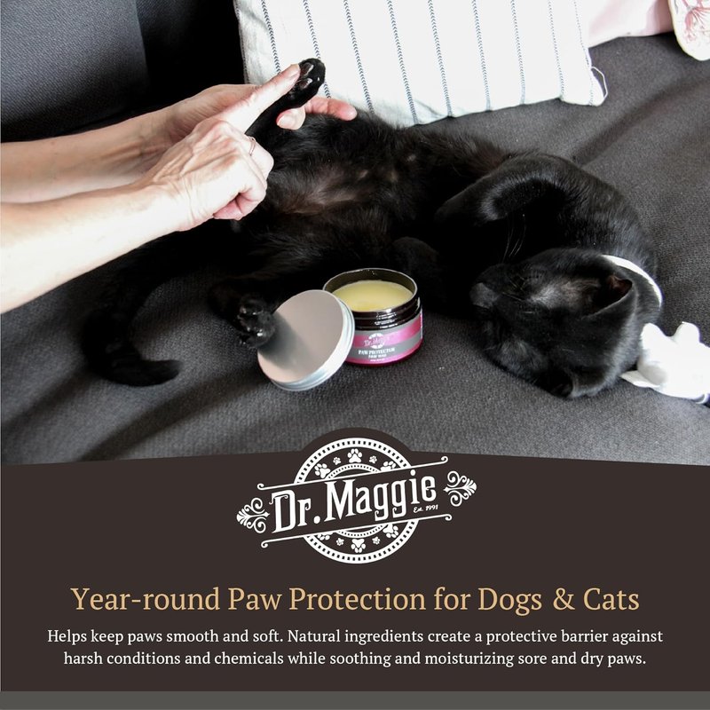 Dr. Maggie Paw Protector | Protective Paw Wax for Dogs & Cats | 200 g 7 oz | Ice, Salt, and Snow Protection | Hot Pavement and Abrasive Surfaces