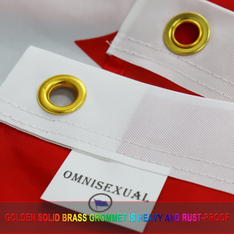 Canada Flag 27x54 Inch Outdoor Indoor- Official Standard Embroidered Maple Leaf- Four Rows Stitching Fly Ends Canadian Canada Day Decoration Gift Yard House Small Banner