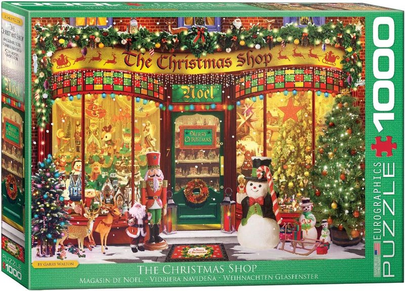 Eurographics The Christmas Shop by Garry Walton 1000-Piece Puzzle