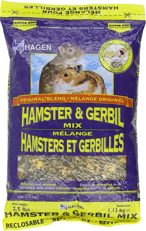 Hagen Hamster and Gerbil Staple VME Diet, 2-1/2-Pound