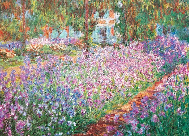 Eurographics 6000-4908 The Artist's Garden by Claude Monet 1000-Piece Puzzle