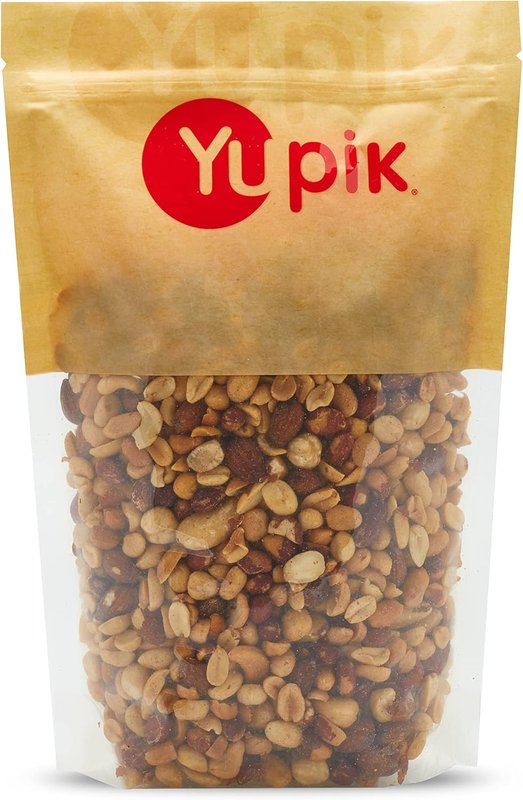 Yupik Salted Mix Nuts, 1kg, A Blend of Peanuts, Almonds, Hazelnuts, Brazil Nuts & Cashews, Kosher, Vegan, Cholesterol Free, Excellent Source of Vitamin E, Protein, Iron & Fiber Salted 1 kg (Pack of 1)