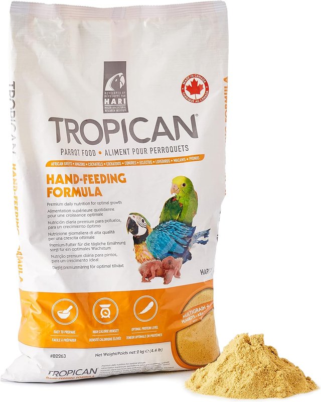 Tropican Hand-Feeding Formula - 2 kg (4.4 lb)
