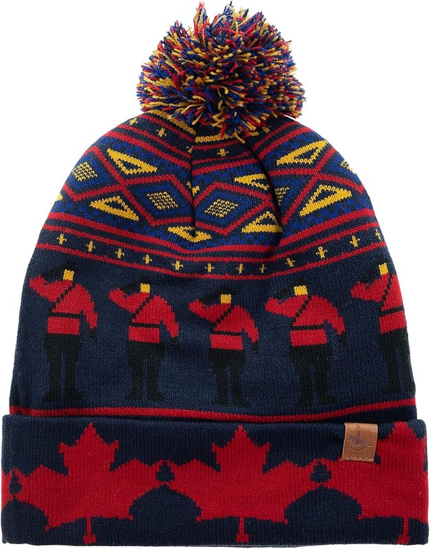 Gertex Men's RCMP Royal Canadian Mounted Police Pom Pom Winter Hat