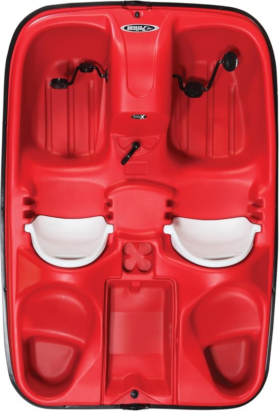 Pelican Sport - Pedal Boat Monaco - Adjustable 5 Seat Pedal Boat, Red/White